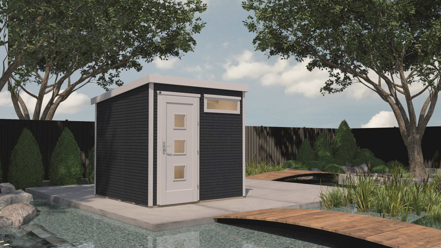 Das Designhaus wekaLine171 erhalten Sie inklusive Montage bei mein-gartenshop.de