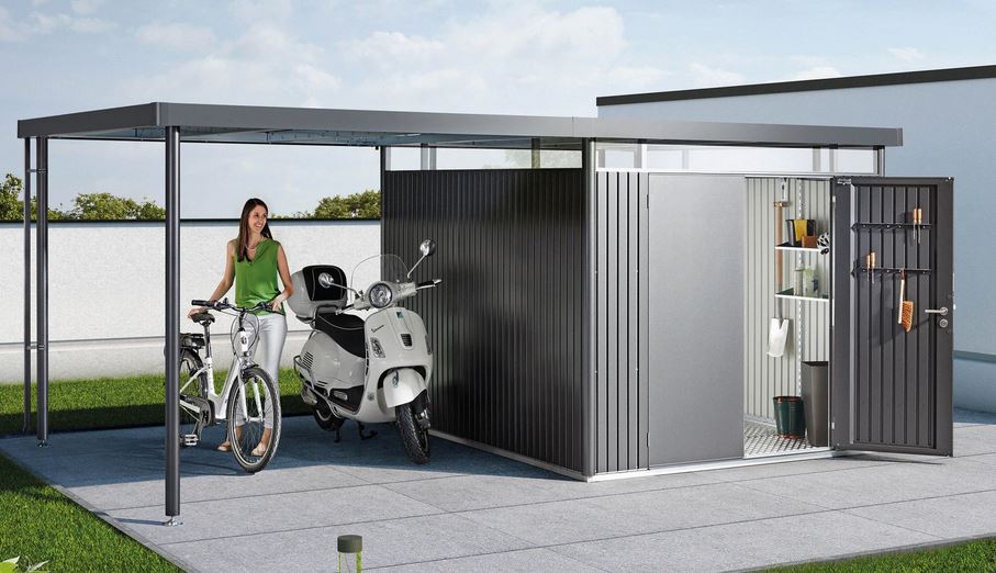 Biohort Gerätehaus HighLine mit Dach