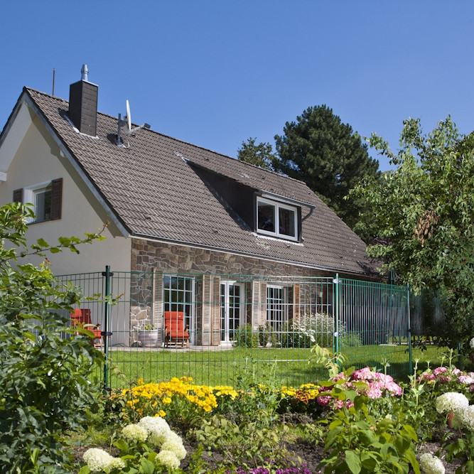 Der Rahmen des Gartens