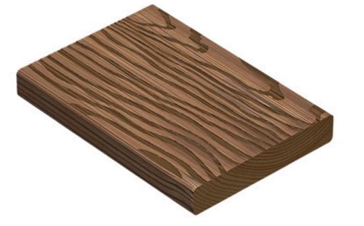 Thermo Kiefer gebürstet 