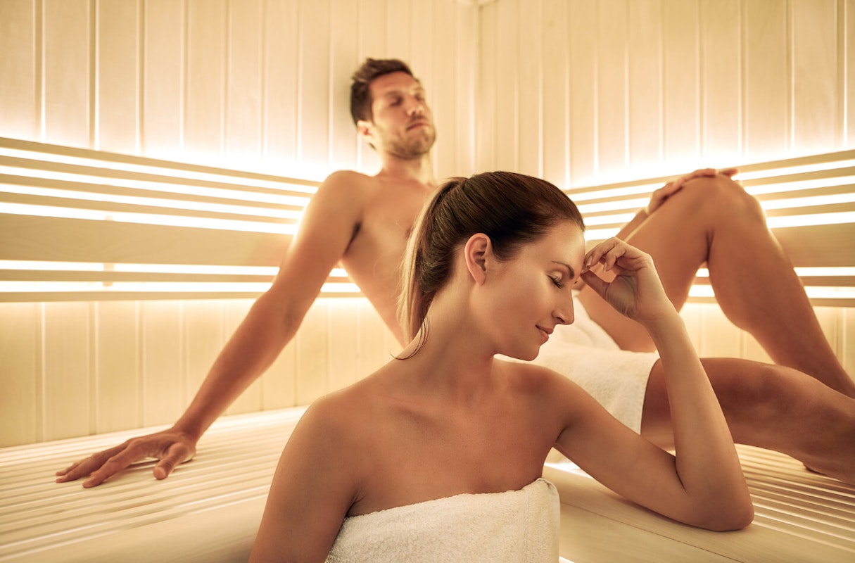 Entspannung in der Sauna Saunieren ist entspannend und Gesundheitsfördernd