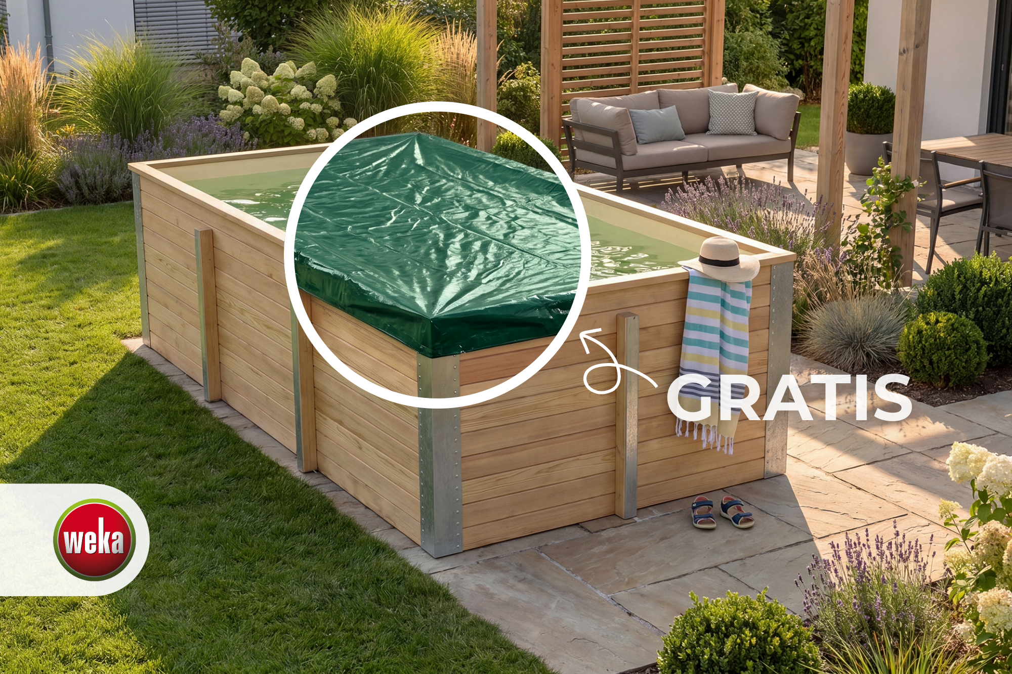 Gratis Pool Abdeckplane im Wert von bis zu 329,99€