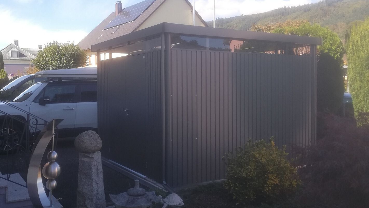 Biohort Gerätehaus HighLine mit Doppeltür