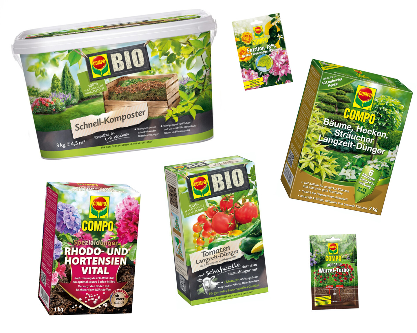 Compo: Dünger für Pflanzen und Gemüse