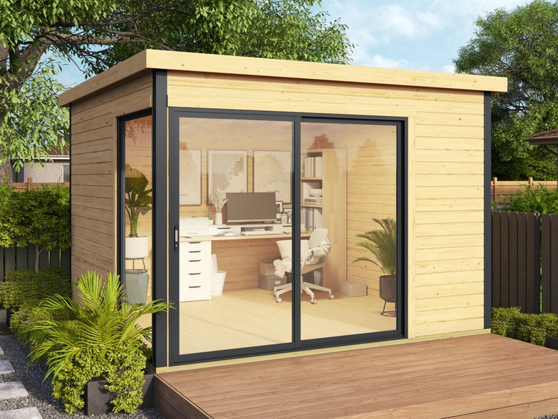 Das Weka Designhaus ist in mehreren Größen erhältlich