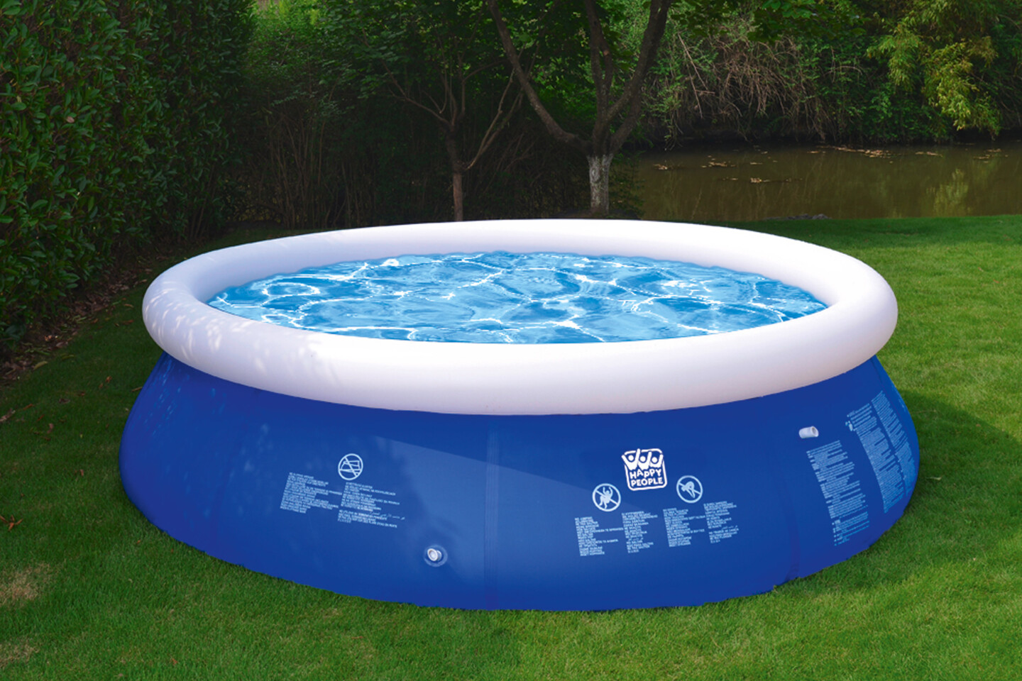 Quick Up Pools sind sehr schnell und einfach aufgebaut