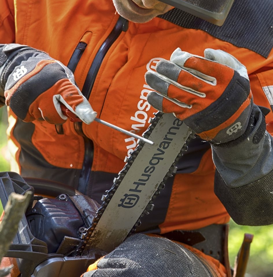 Unverzichtbar im Wald: Kettenfeile und Co!