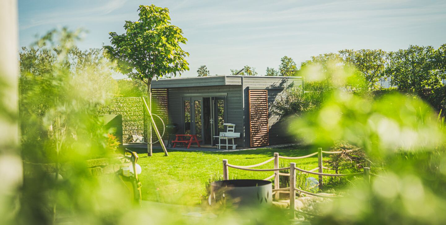 Leben im Grünen, dank eines schönen Gartenhauses ist es möglich!
