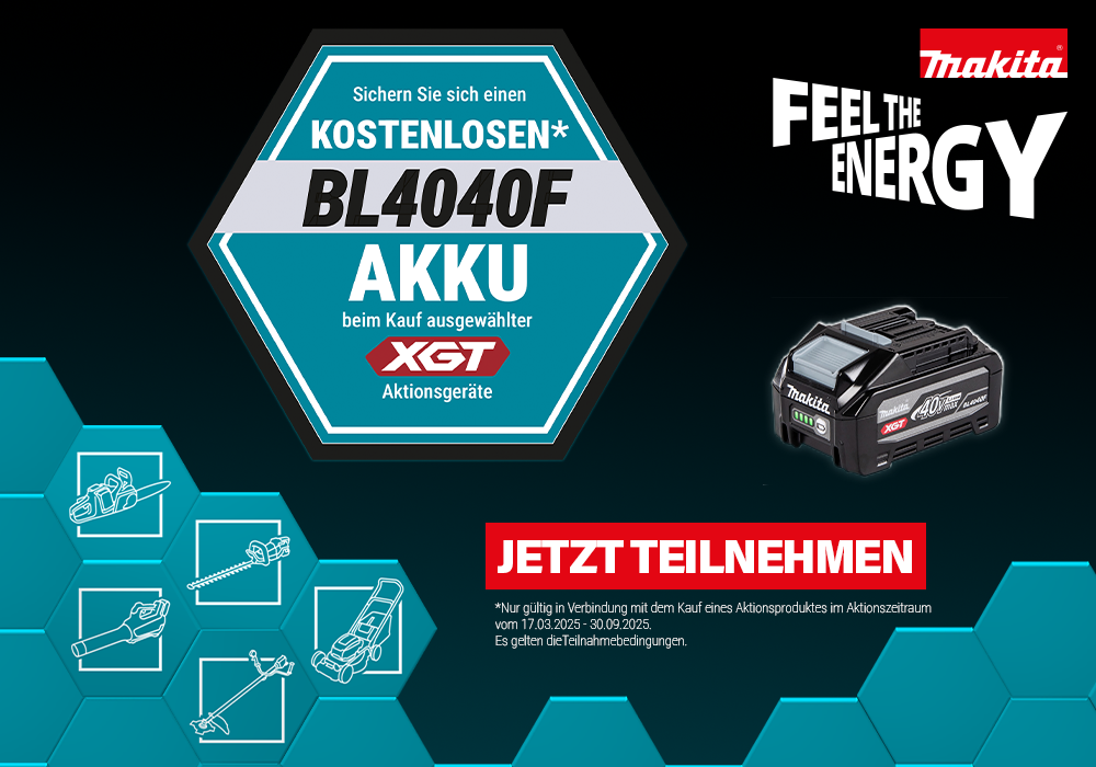 Produktfoto Makita Akku BL4040F XGT 40V