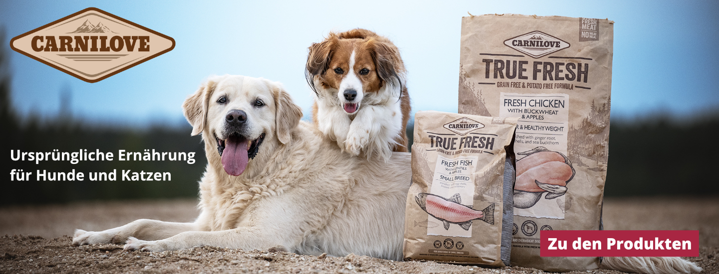 CARNILOVE - Ursprüngliche Ernährung für Hunde