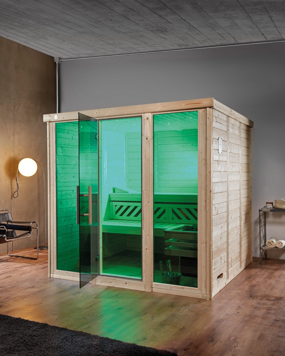 Weka Farblicht-Set  Beispiel Grün