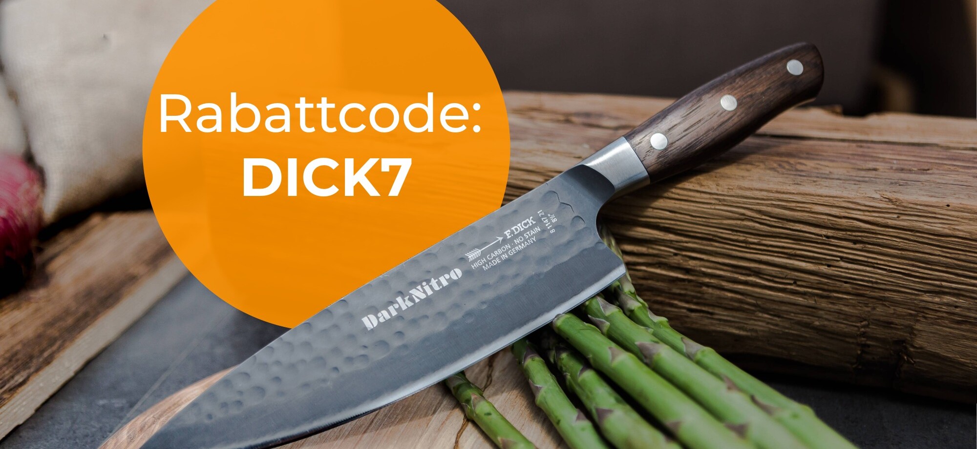 7% auf Messer von Dick