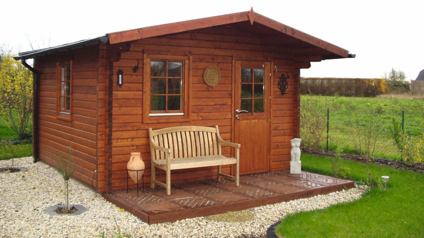 Wolff Finnhaus Saunahaus Ella 70 Gartensauna