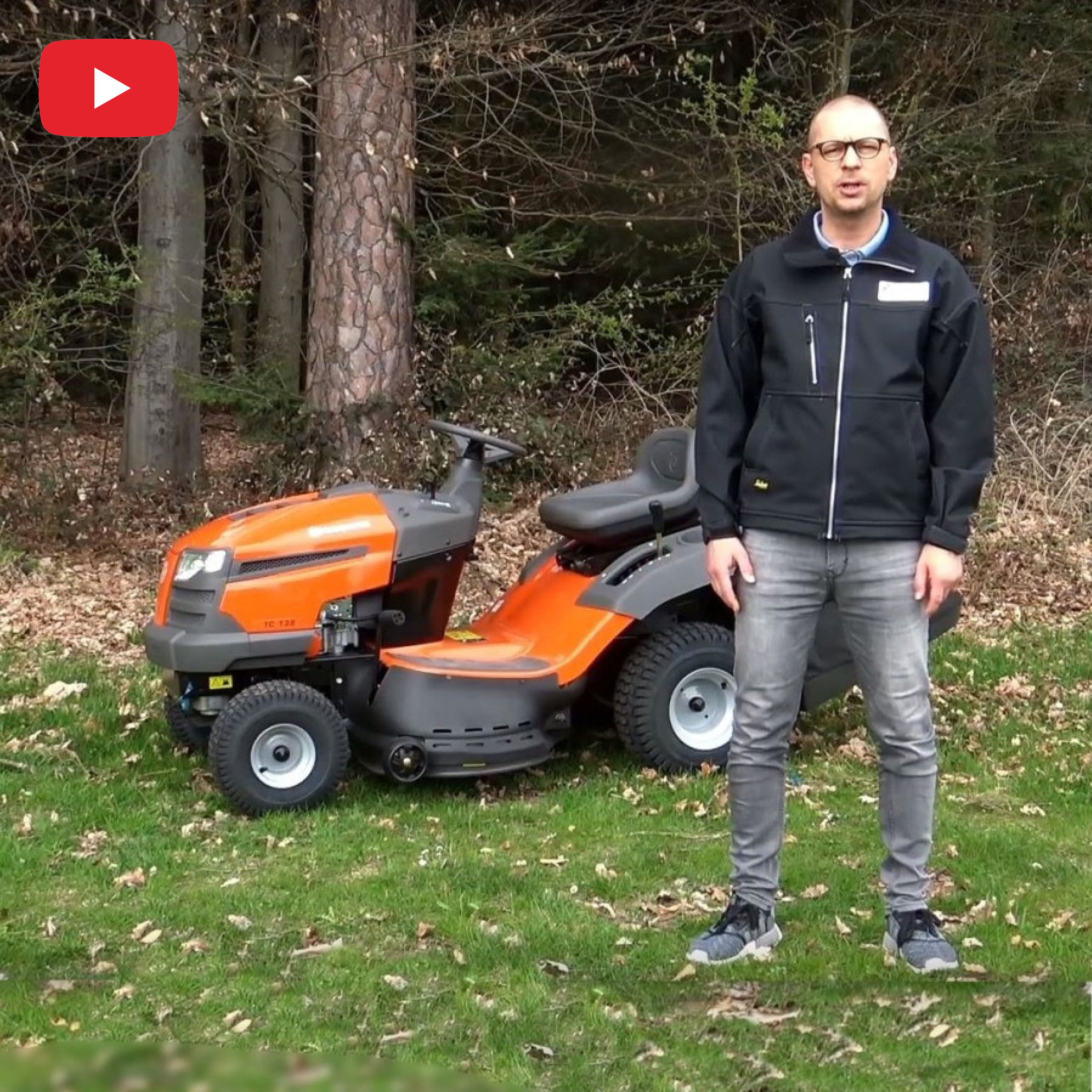 Test mit Video: Husqvarna TC 138 Rasentraktor