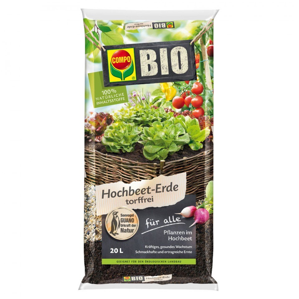COMPO BIO Hochbeet- und Gewächshauserde online kaufen