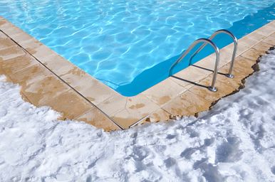 Pool überwintern