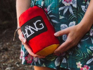 HÄNG Hängematte aus Fallschirmseide