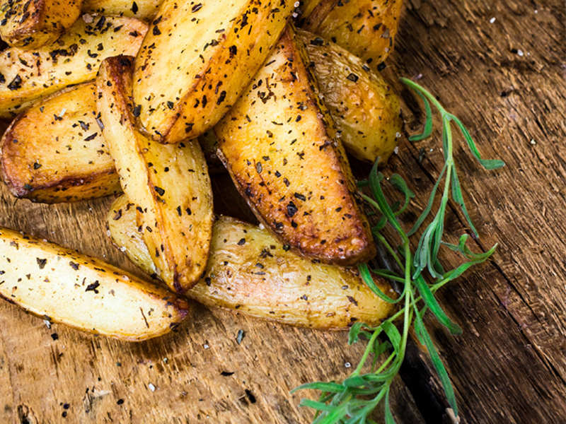 Leckere Kartoffel Wedges