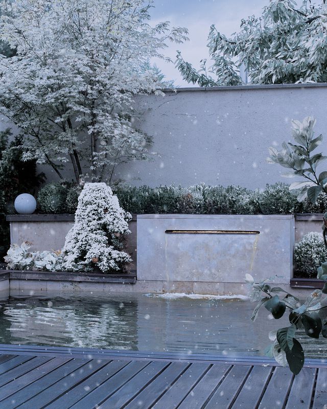 Gartenwasserfall