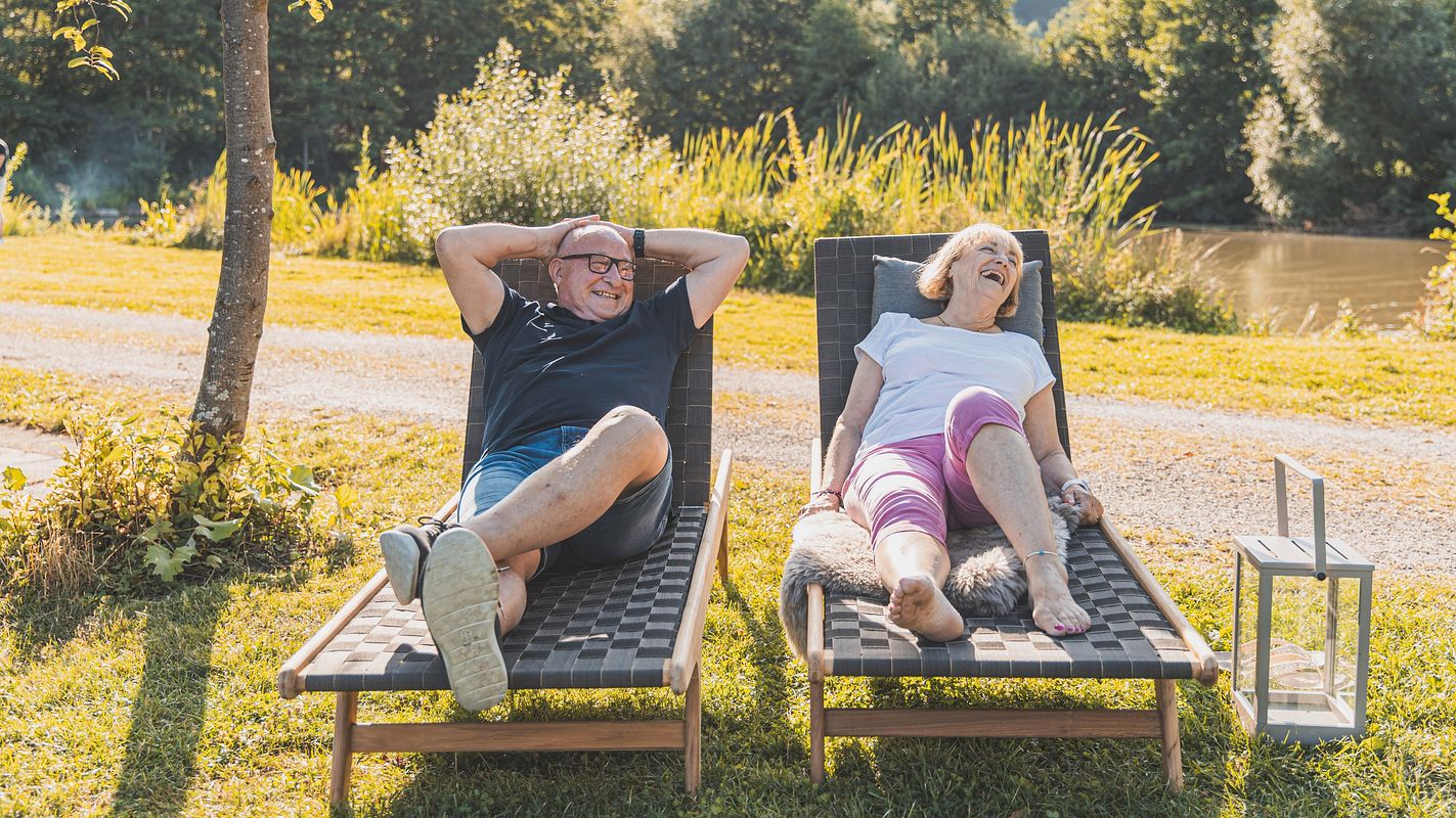 Die Campingmöbel