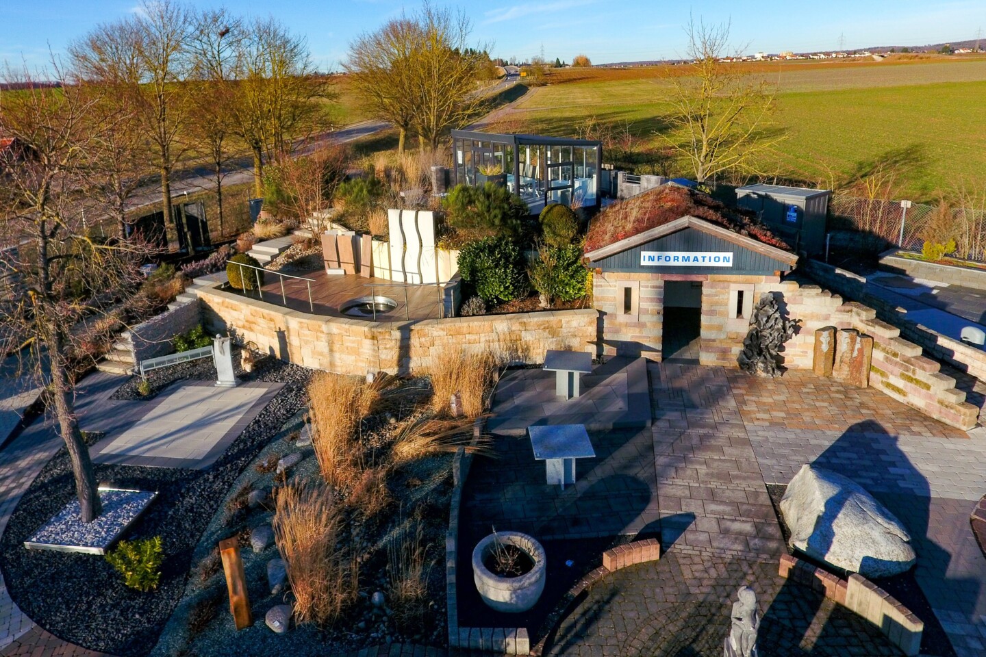 Schaugarten im KÖMPF Bauzentrum Sindelfingen