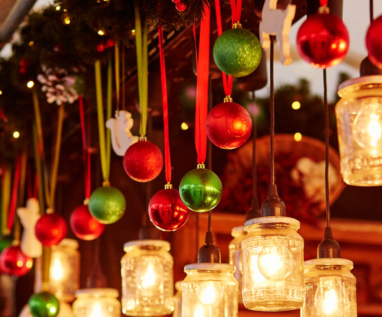 Weihnachtsmarkt Deko