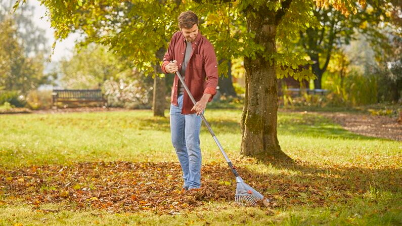 Gartenarbeit im Herbst