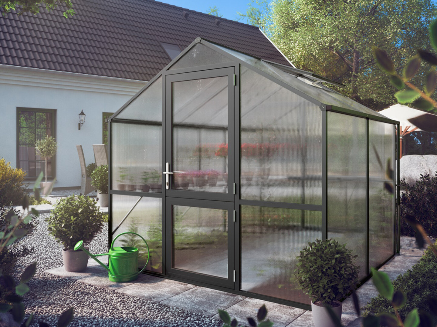 Das Gewächshaus ROSE III von KGT