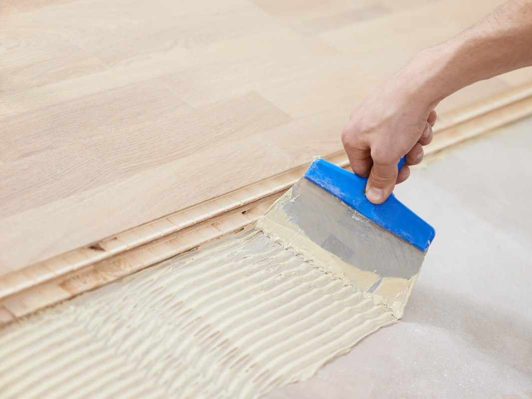 Boden verkleben Boden verkleben