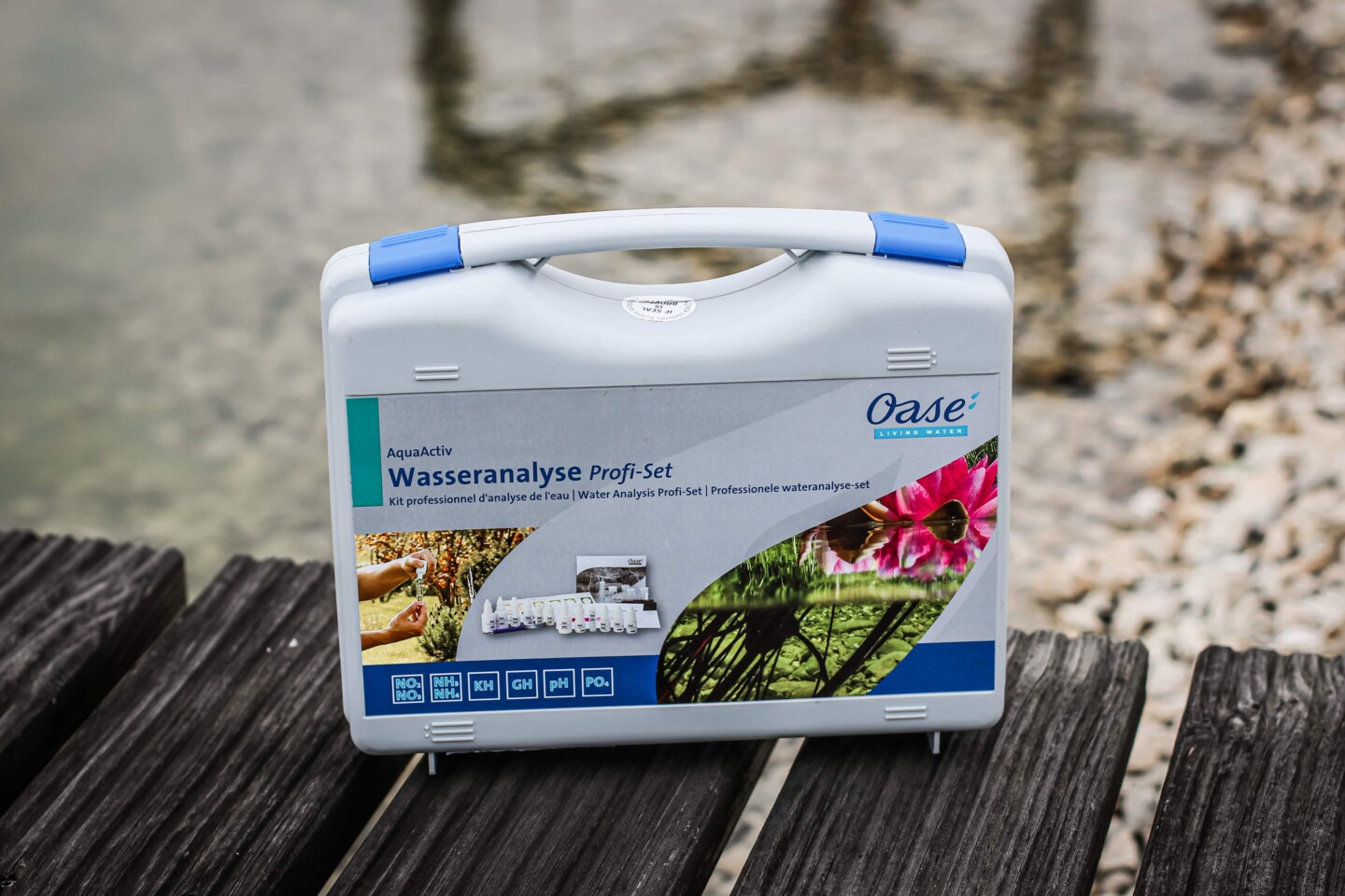 Wasseranalyse für den Teich