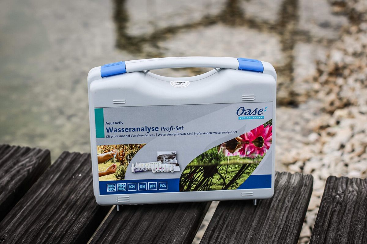 Wasseranalyse für den Teich