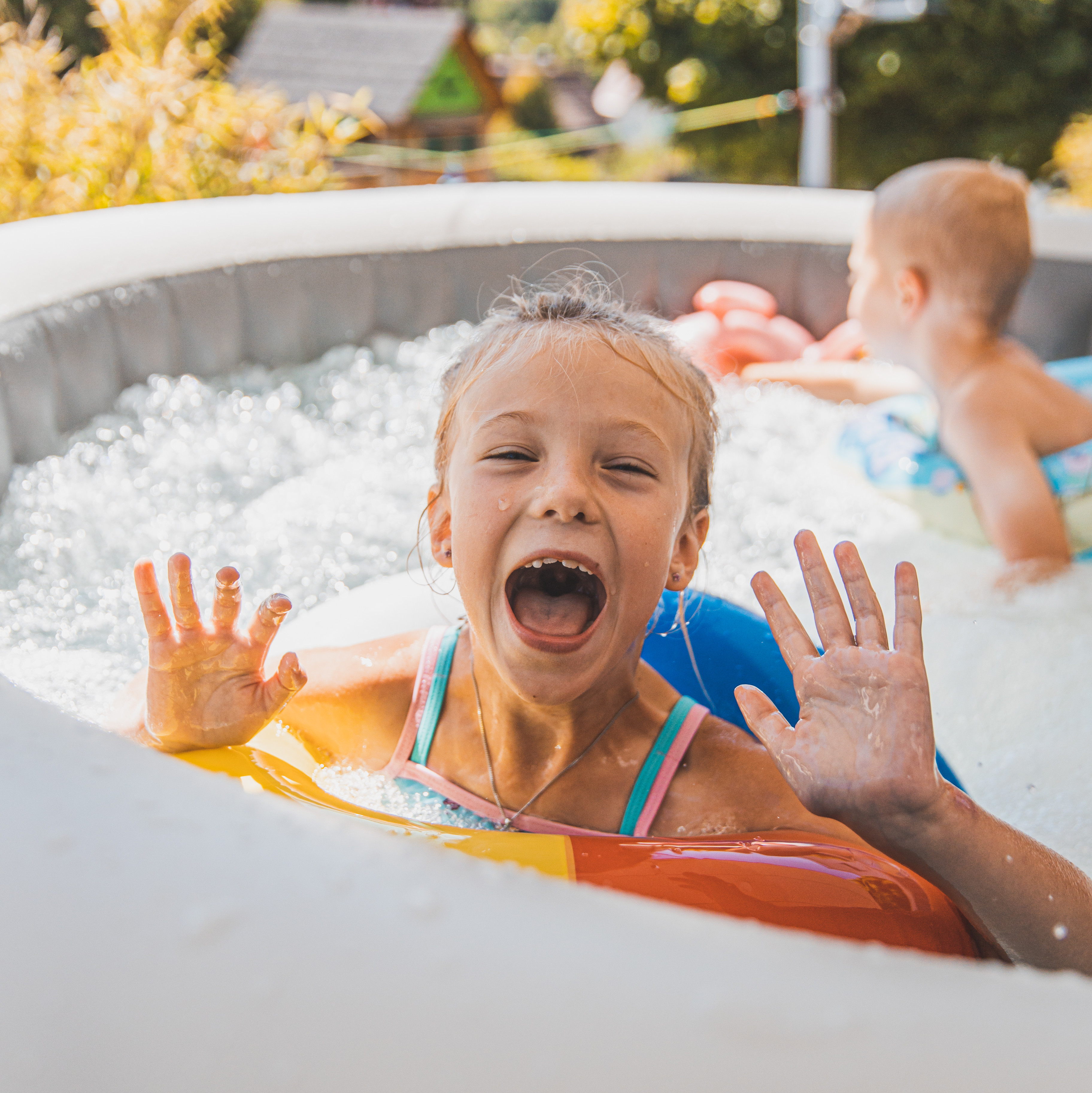 Bild von Nasse Abkühlung!
