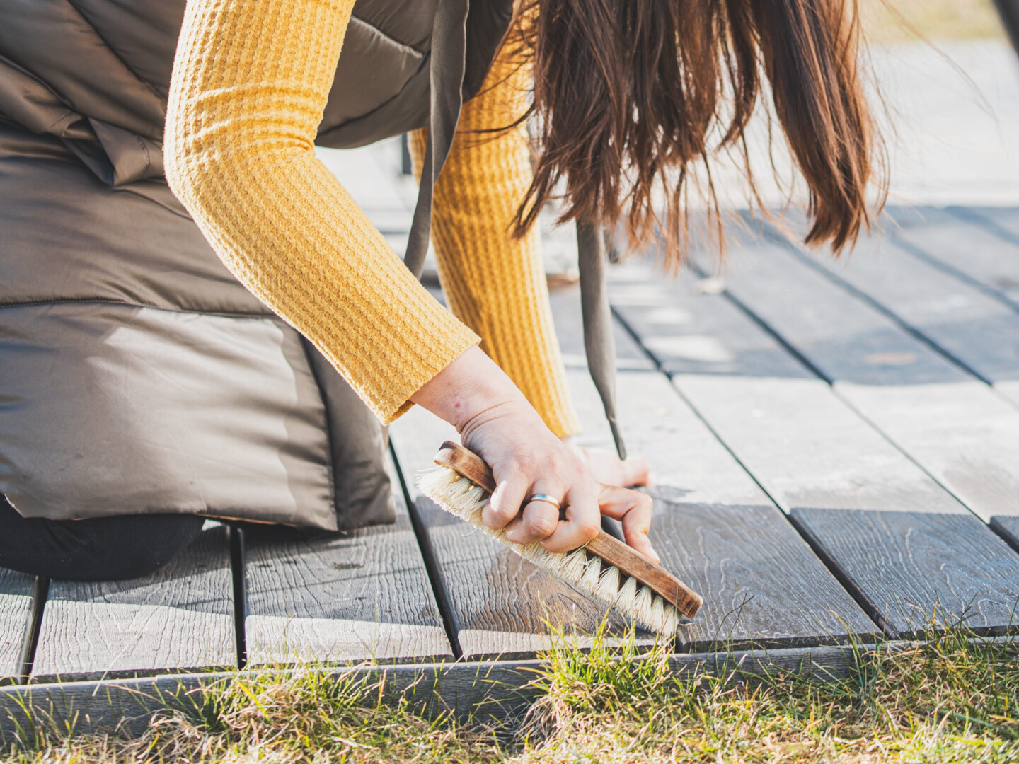 Terrasse nachbehandeln