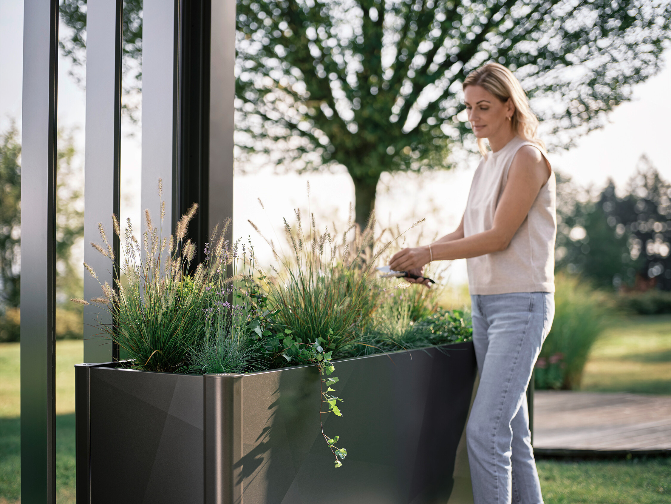 Hochbeet für Blumen