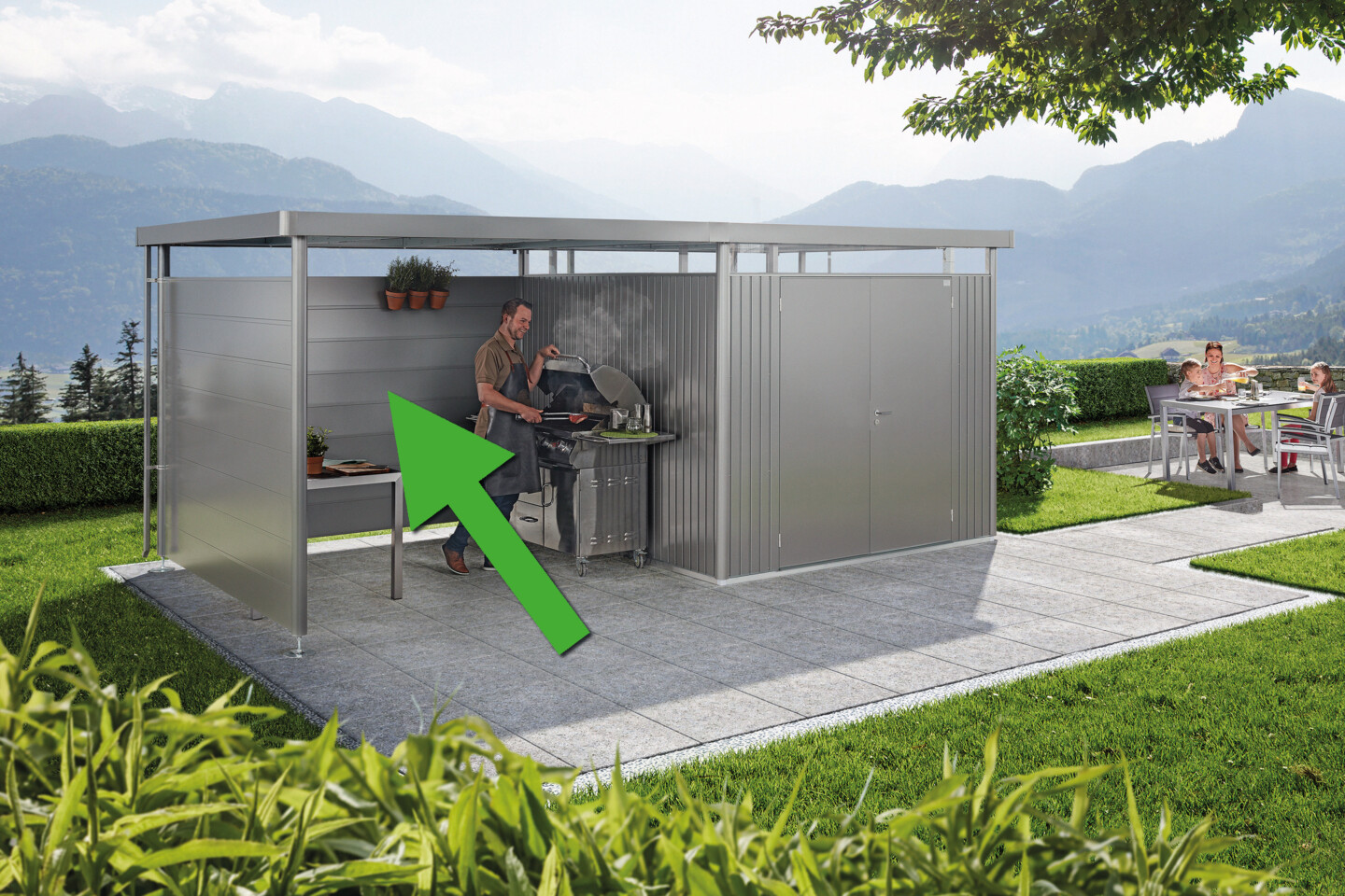 Biohort Highline Rückwand