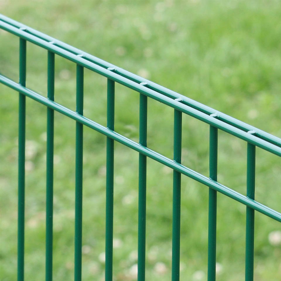 Einstabmattenzaun Detailansicht