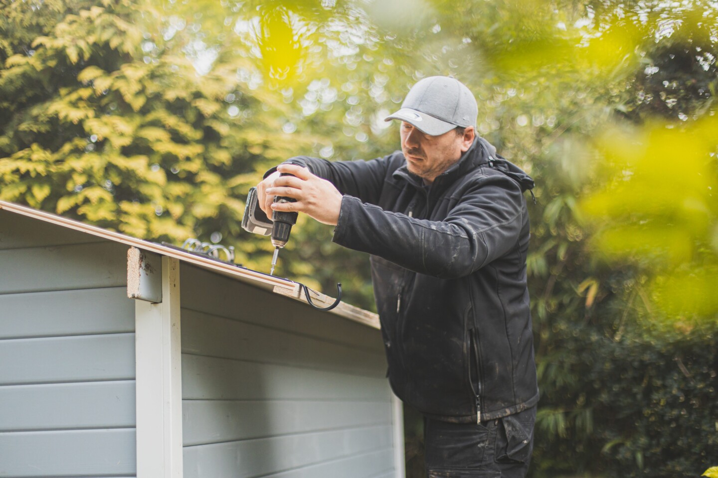 Viele kleinteilige Arbeiten wie z.B. die Montage von Anbauteilen erschweren den Aufbau