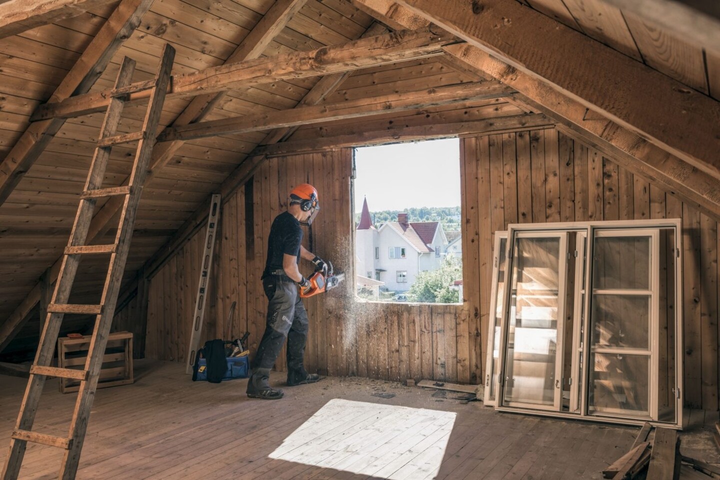 Husqvarna 436Li Innenausbau