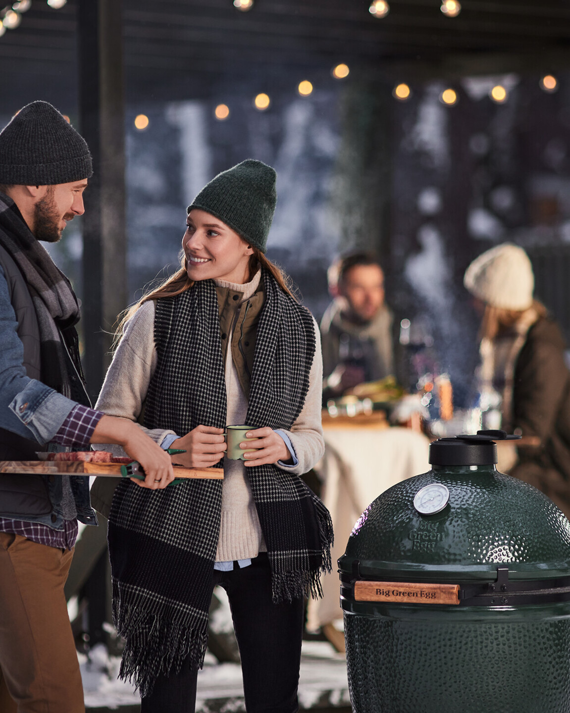 Big Green Egg Large - Lifestyle Winter (27)