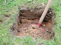 Fundament ausheben Fundament ausheben