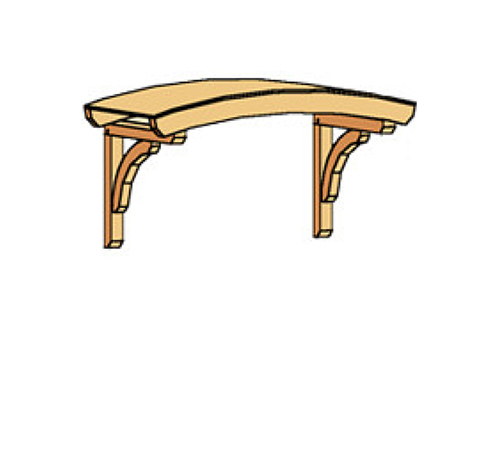 Skizze Rundbogendach