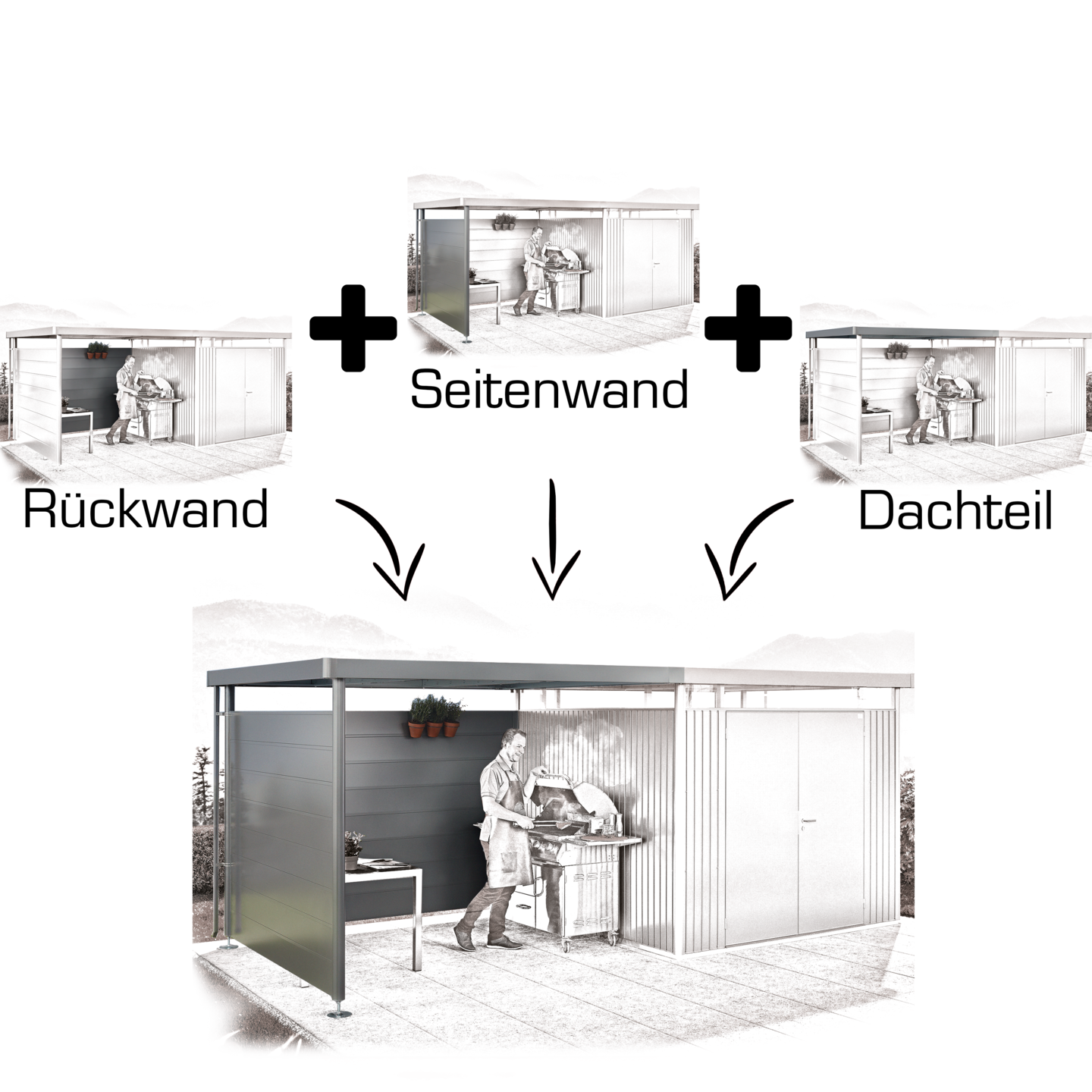 Biohort HighLine Module in der Übersicht