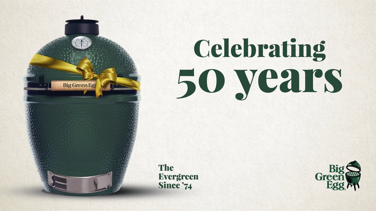 Big Green Egg Jubiläum 50 Jahre Big Green Egg Jubiläumsaktion