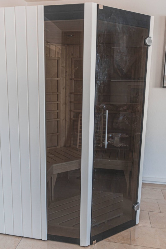 Glastür Infrarotkabine mit Glastür