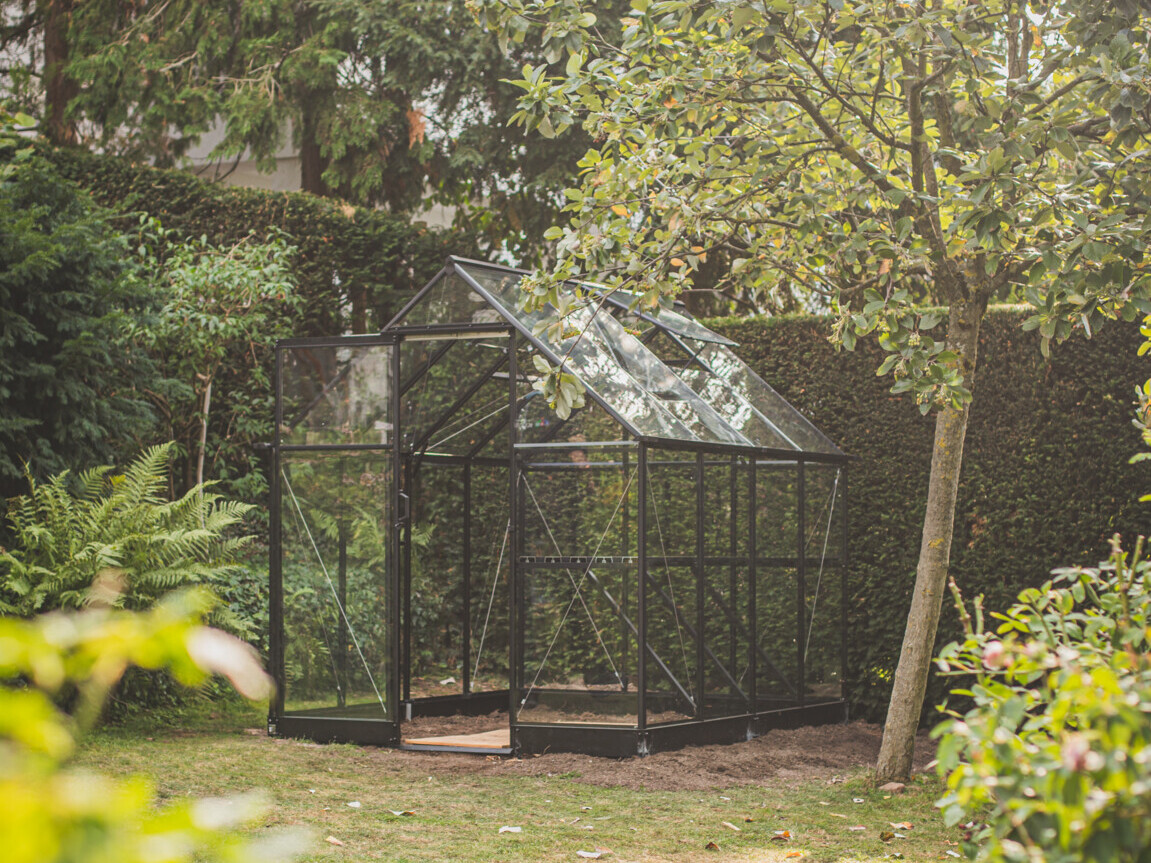 Gewächshaus bauen: Gewächshaus Qube von Juliana/Halls