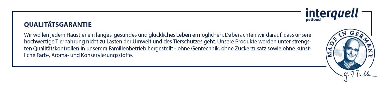 Qualitätsgarantie interquell Qualitätsversprechen