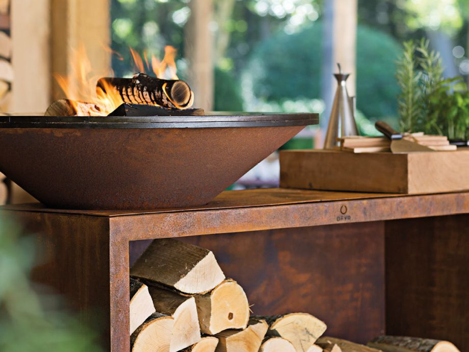 OFYR Island Corten 85 Keramik Dunkelgrau