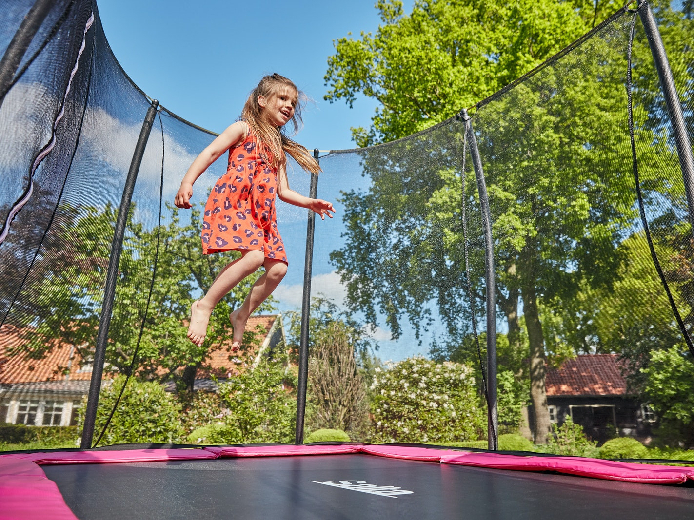 Hüpfen macht Spaß! Salta Comfort Edition Trampolin Pink