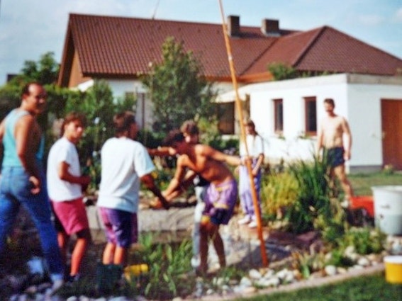 Teichbau Teichbau