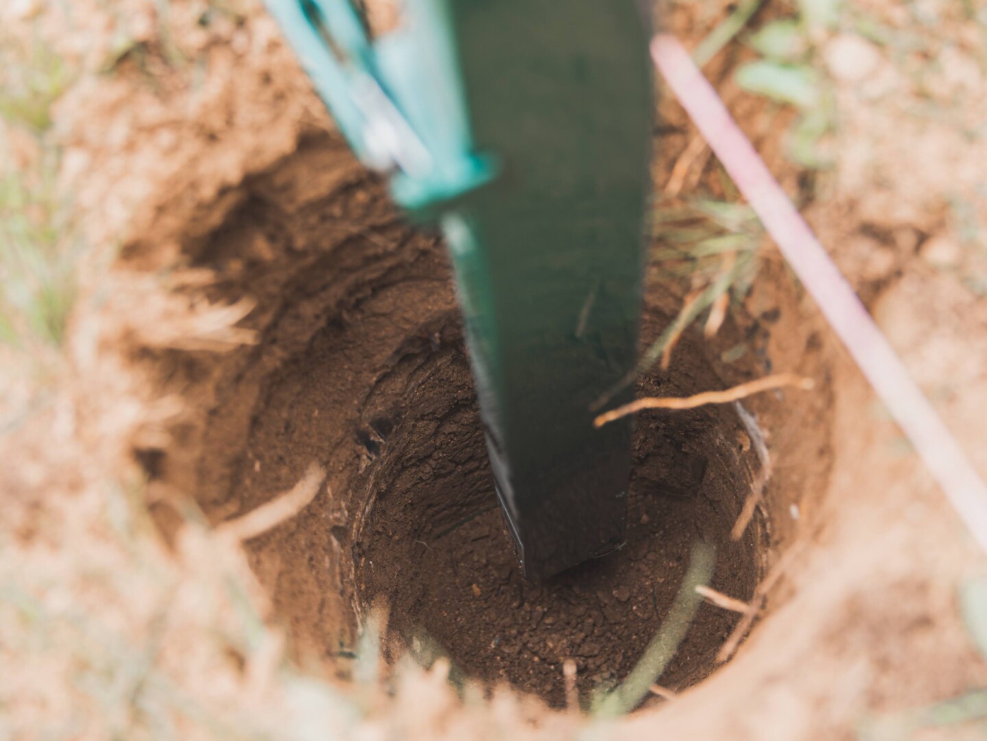 Pfosten richtig setzen